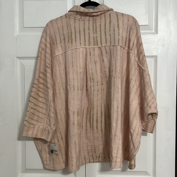 Free People Montauk High-Lo Button Up Top - Picture 4 of 6